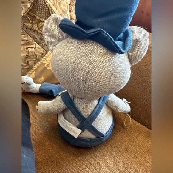 Memorial Day Patriotic Americana 4th of July Shelf Sitter Bear Doll Decor 22" - Picture 5 of 5